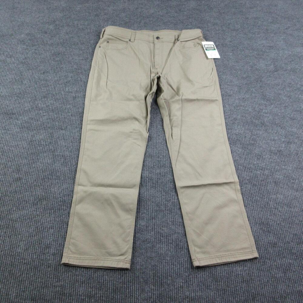 Duluth Trading Co Pants Mens 38 Brown DuluthFlex Fire Hose Standard 39x31.5* NWT